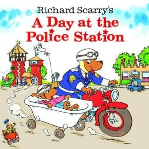 Image of A Day at the Police Station by Richard Scarry Book