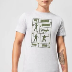 Image of Toy Story Plastic Platoon Mens T-Shirt - Grey - XL