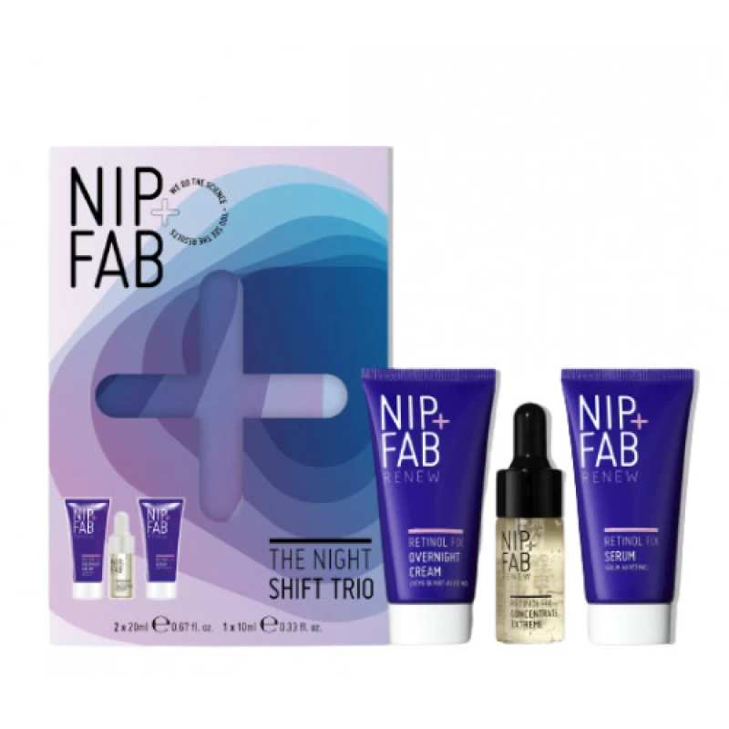 Image of NIP+FAB Night Shift Trio