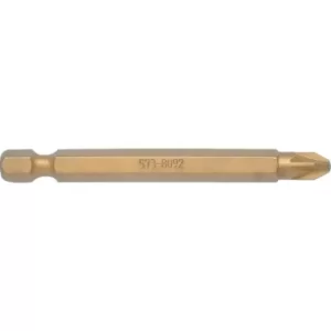 Image of NO.2X70MM P/Driv Tin Coated Powerbit 1/4" Hex
