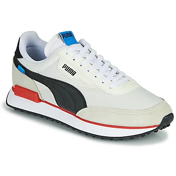 Image of Puma FUTURE RIDER PLAY ON mens Shoes Trainers in White