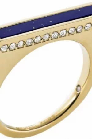 Image of Ladies Michael Kors PVD Gold plated Size O Ring Size O MKJ4263710506