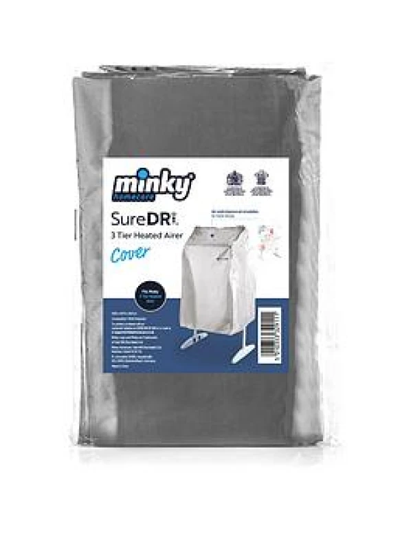 Image of Sure Dri XL Winged Heated Airer Cover Satin Grey