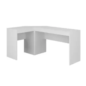 Image of Chester White L-shaped Corner Desk