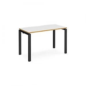 Image of Home Desk E126-K-WO Oak 1,200 x 600 x 725 mm