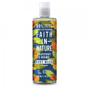 Image of Faith in Nature Grapefruit and Orange Body Wash - 400ml