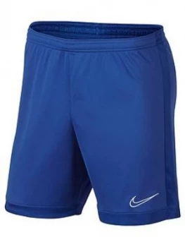 Image of Boys, Nike Junior Dry Knit Academy Short, Blue, Size M (10-11 Years)