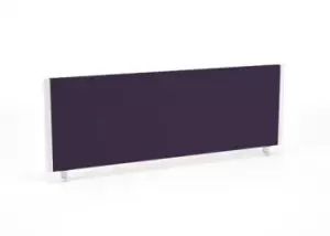 Image of Impulse/Evolve Plus Bench Screen 1200 Bespoke Tansy Purple White Frame