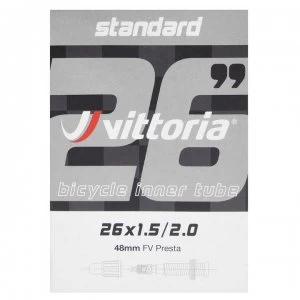 Image of Vittoria Standard Bicycle Inner Tube - Black