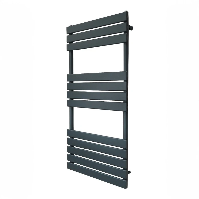 Image of Monstershop Flat Panel Towel Radiator - 1200Mm X 600Mm - Anthracite Grey 213142
