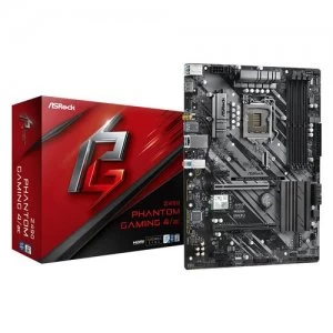 Image of ASRock Z490 Phantom Gaming 4 AC Intel Socket LGA1200 H5 Motherboard