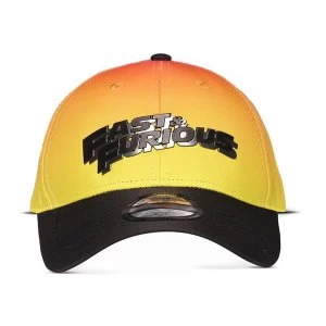 Image of Universal - Fast & Furious Logo Adjustable Baseball Cap - Multi-Colour