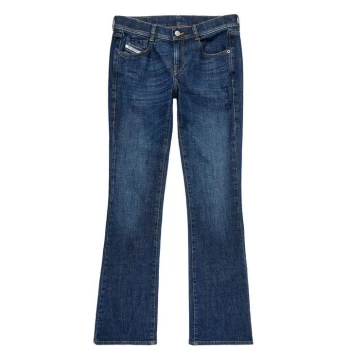 Image of Diesel Ebbey Bootcut Jeans - Blue