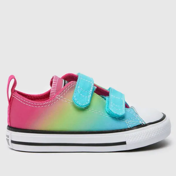 Image of Converse multi all star lo 2v Girls Toddler toddler Multi UK 4 (EU 20)