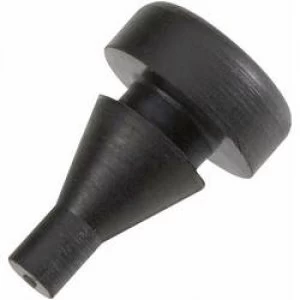 Image of PB Fastener 1301 01 Snap in Foot Black x H 10 mm x 15.4 mm
