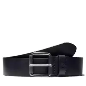 Image of Timberland Leather Belt - Blue