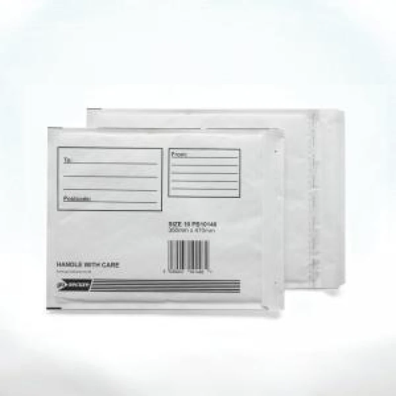 Image of GoSecure Bubble Envelopes Size 10 White (10 Pack) PB10148