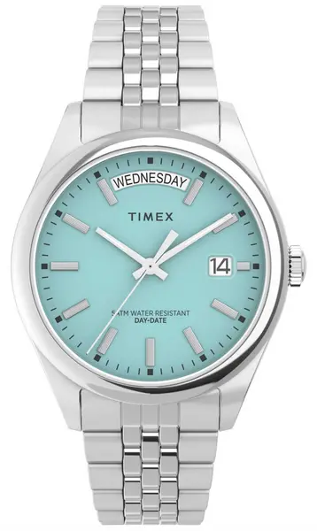 Image of Timex TW2V68400 Womens Legacy (36mm) Blue Dial / Stainless Watch