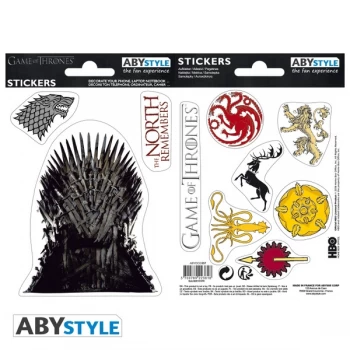 Image of Game Of Thrones - Stark/ Sigils Mini Stickers