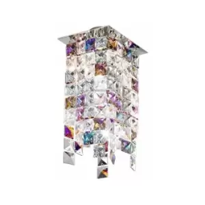 Image of Kolarz PRISMA - Designer Crystal Surface Mounted Spotlight Polished Chrome, 1x G9