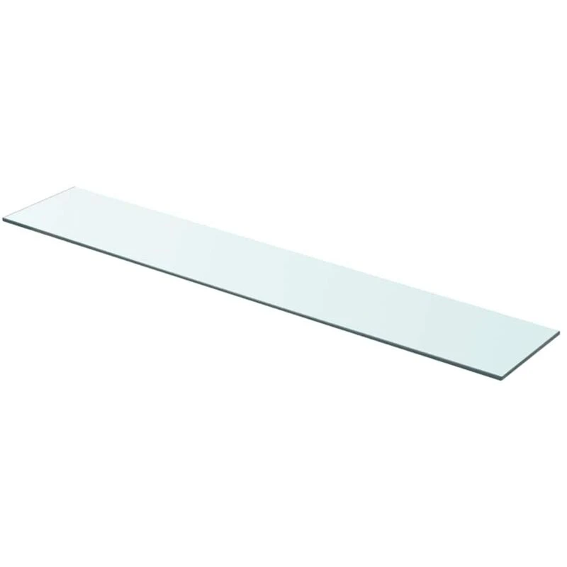 Image of VIDAXL Shelf Panel Glass Clear 90x15cm vidaXL 243838