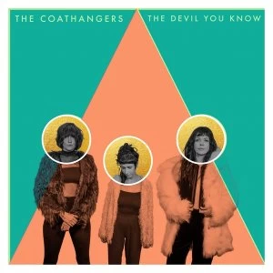 Image of The Coathangers - The Devil You Know Gold & Mint Vinyl
