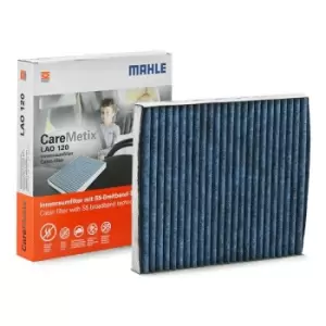 Image of MAHLE Original Pollen filter VW,AUDI,MERCEDES-BENZ LAO 120 6Q0819647,6Q0819653,6Q0819653B JZW819653A,6Q0819647,6Q0819653,6Q0819653B,JZW819653A