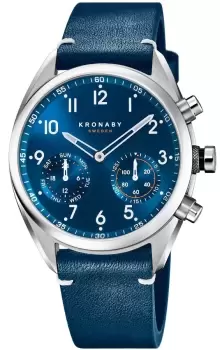 Image of Kronaby Watch Apex Smartwatch - Blue