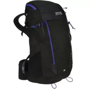 Image of Regatta Blackfell III 35L Rucksack (One Size) (Black/Surfspray Blue) - Black/Surfspray Blue