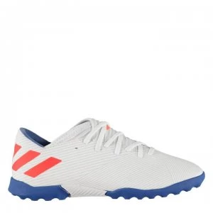 Image of adidas Nemeziz Messi 19.3 Junior Astro Turf Trainers - White/Red/Blue