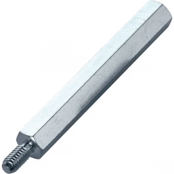 Image of PB Fastener S47040X05 Zinc Plated Steel M/F Spacers M4 x 5mm Pack ...