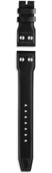 Image of IWC Strap Calfskin Black For Folding Clasp XS