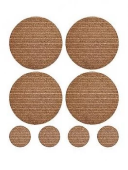 Image of Typhoon Monochrome 8 Piece Coaster And Placemat Set