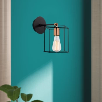 Image of Selimiye - N-1186 Black Wall Lamp