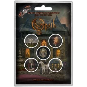 Image of Opeth - In Caude Venenum Button Badge Pack