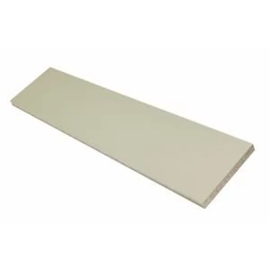 Image of Cooke Lewis Kitchens Taupe Woodgrain effect Straight plinth L3.05m