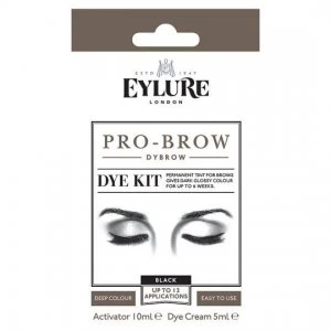 Image of Eylure Dybrow Black Glossy Brows Eyebrow Dye Kit