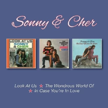 Image of Look at Us/The Wondrous World Of/In Case Youre in Love by Sonny & Cher CD Album