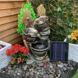 Image of metal pouring jugs Mains Powered Water Feature