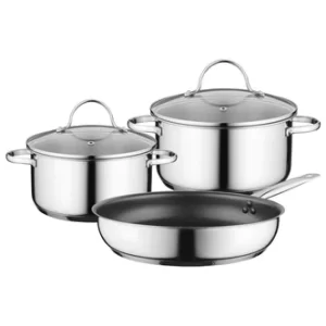 Image of Siemens HZ9SE030 BergHOFF Three Piece Induction Pan Set
