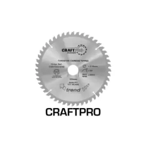 Image of Trend CSB/CC25024T Craft Saw Blade Crosscut 250Mm X 24 Teeth X 30Mm Thin