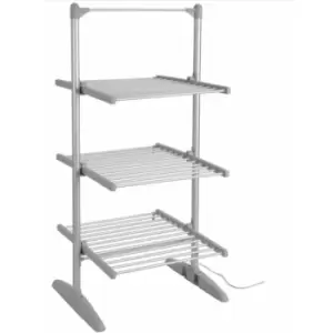 Image of Heated Clothes Airer - 3 Tier with Cover