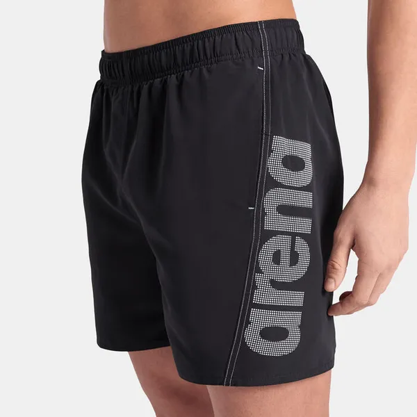 Image of Arena Fundamentals Logo Swim Shorts Mens Swim Shorts Small Black 31720803350