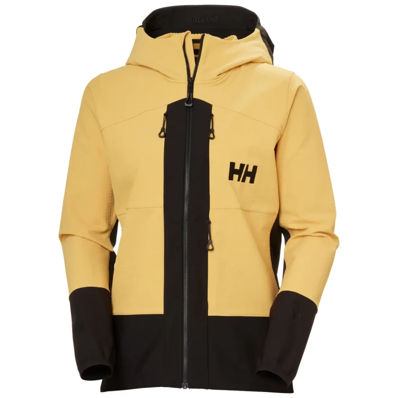 Image of Helly Hansen Womens hooded waterproof jacket Helly Hansen Odin Bc Softshell Jaune Female M