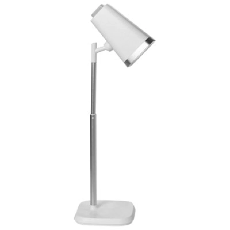 Image of Beliani LED Desk Lamp Musca With Dimmer White