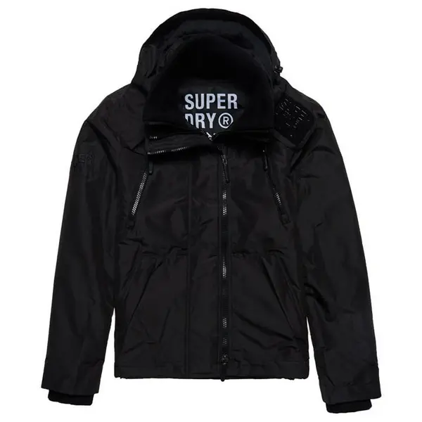 Image of Superdry Windcheater Jacket - Black M