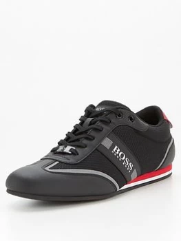 Image of Hugo Boss Lighter Low Profile Trainers Black Size 10 Men