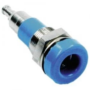 Image of Jack socket Socket vertical vertical Pin diameter 4mm Violet