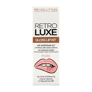 Image of Makeup Revolution Retro Luxe Kits Gloss Pure Pink