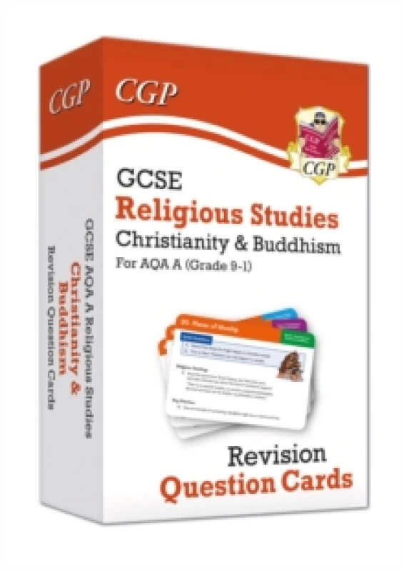 Image of GCSE AQA A Religious Studies: Christianity & Buddhism Revision Question Cards Hardback